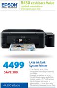 Epson L486 Ink Tank System Printer