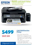 Epson L565 Multifunction Printer