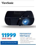View Sonic PJD7720HD DLP 1080 Projector