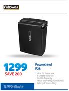 Fellowes Powershred P28