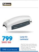 Fellowes Lunar A4 Laminator