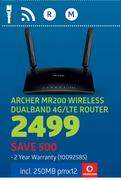 TP-Link Archer MR200 Wireless Dualband 4G/LTE Router