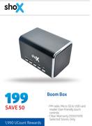 Shox Boom Box