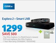 Dstv Explora 2 + Smart LNB