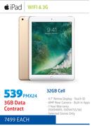 Apple iPad 32GB Cell WiFi & 3G-Each