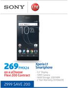Sony Xperia L1 Smartphone LTE