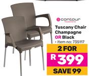 Contour Tuscany Chair Champagne Or Black-For 2