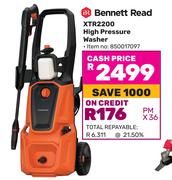Bennett Read XTR2200 High Pressure Washer