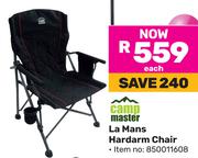 Campmaster La Mans Hardarm Chair