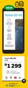 Nokia 02 4G LTE-MTN Pay As You Go