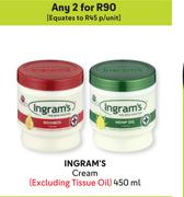 Ingram's Cream-For Any 2 x 450ml