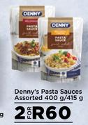 Denny's Pasta Sauces Assorted-For 2 x 400g/415g