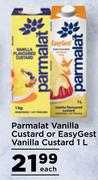 Parmalat Vanilla Custard Or EasyGest Vanilla Custard-1L Each