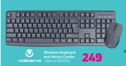 Volkano Wireless Keyboard & Mouse Combo