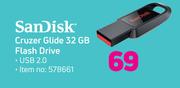 Sandisk Cruzer Glide 32GB Flash Drive