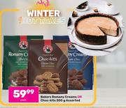 Bakers Romany Creams Or Choc Kits Assorted-500g Each
