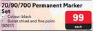 Artline 70/90/700 Permanent Marker-Each