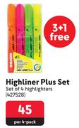 Kores Highliner Plus Set-Per 4 Pack