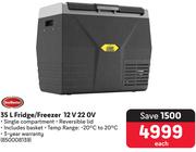 Snomaster 35Ltr Fridge/Freezer 12V 22 OV