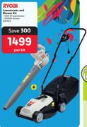 Ryobi Lawnmower And Blower Kit-Per Kit