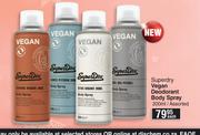 Superdry Vegan Deodorant Body Spray Assorted-200ml Each