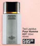 Ted Lapidus Pour Homme EDT-100ml