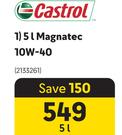 Castrol Magnatec 10W-40 2133261-5Ltr