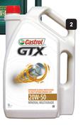 Castrol GTX 20W-50 Motor Oil 876122-5Ltr