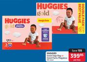 Huggies Gold Giga Bag Or Gold Pants Megabox (All Sizes)-Per Box
