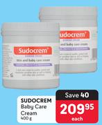 Sudocrem Baby Care Cream-400g Each