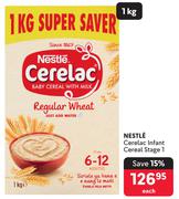 Nestle Cerelac Infant Cereal (Stage 1)-1kg Each