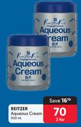 Reitzer Aqueous Cream-For 2 x 500ml