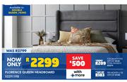 Florence Queen Headboard 10291198