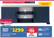 Caraz Blue TV Stand 10318457002