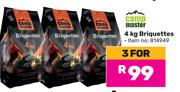 Camp Master Briquettes-For 3 x 4Kg