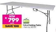 Camp Master 1.8m Folding Table