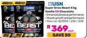USN Super Grow Beast 4kg (Vanilla Or Chocolate)-Each
