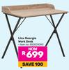 0Linx Georgia Work Desk 850001090