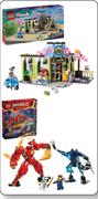 Lego Heartlake City Cafe Or Kal's Elemental Fire Mech-Each