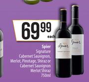 Spier Signature Cabernet Sauvignon,Merlot,Pinotage,Shiraz Or Cabernet Sauvignon Merlot Shiraz-750ml 