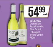 Boschendal Chenin Blanc Rachelsfontein,Blanc De Noir,Le Bouquet Or Rose Garden-750ml Each
