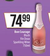 Bon Courage Blush Vin Doux Sparkling Wine-750ml