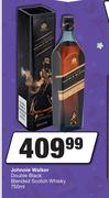 Johnnie Walker Double Black Blended Scotch Whisky-750ml