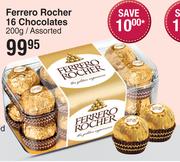 Ferrero Rocher 16 Chocolates Assorted-200g