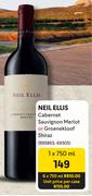 Neil Ellis Cabernet Sauvignon Merlot Or Groenekloof Shiraz-750ml