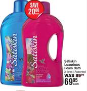 Satiskin Luxurious Foam Bath Assorted- 2Ltr Each