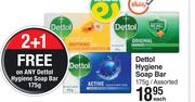 Dettol Hygiene Soap Bar Assorted-175g Each