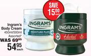 Ingram's Body Cream Assorted-450ml/500ml Each
