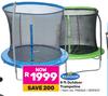 Bounceking 8 Ft Outdoor Trampoline