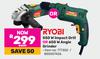 Ryobi 550W Impact Drill Or 650W Angle Grinder-Each